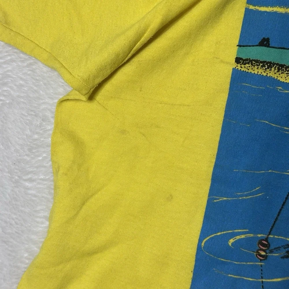 VTG 90s Florida Lifestyles Old and Shiftless T Shirt XL USA Made Single Stitch - Picture 9 of 13